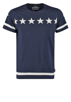 Camiseta estampada - dark blue