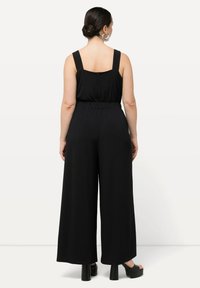 Ulla Popken MUST-HAVE WIDE LEG - Overal - black