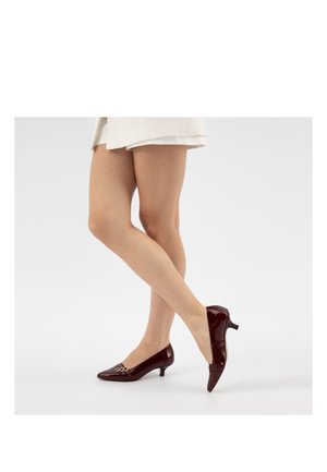 Wojas Z OZDOBNYMI PASKAMI - Klassieke pumps - burgundy