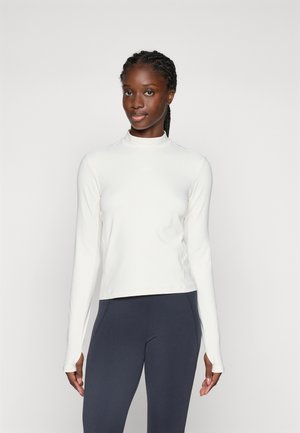 SHKOUT BLISS TEE - Long sleeved top - whisper white
