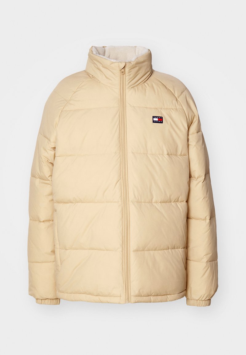Tommy Jeans Winterjas zandkleur