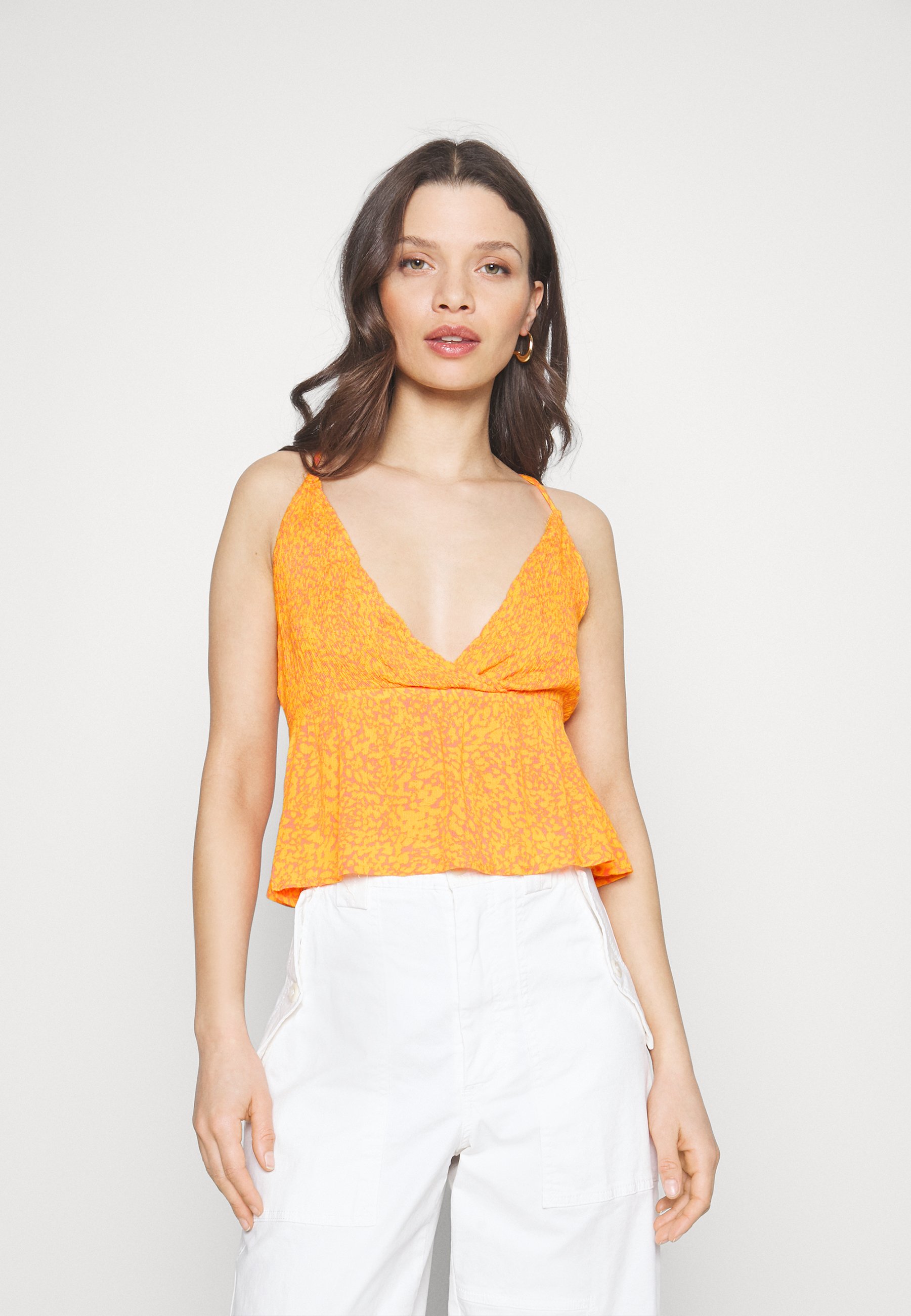 VERO MODA Damen Top VMmenny – Ärmelloses Knoten-Detail Top Mit U-Ausschnitt | Pull-On Design
