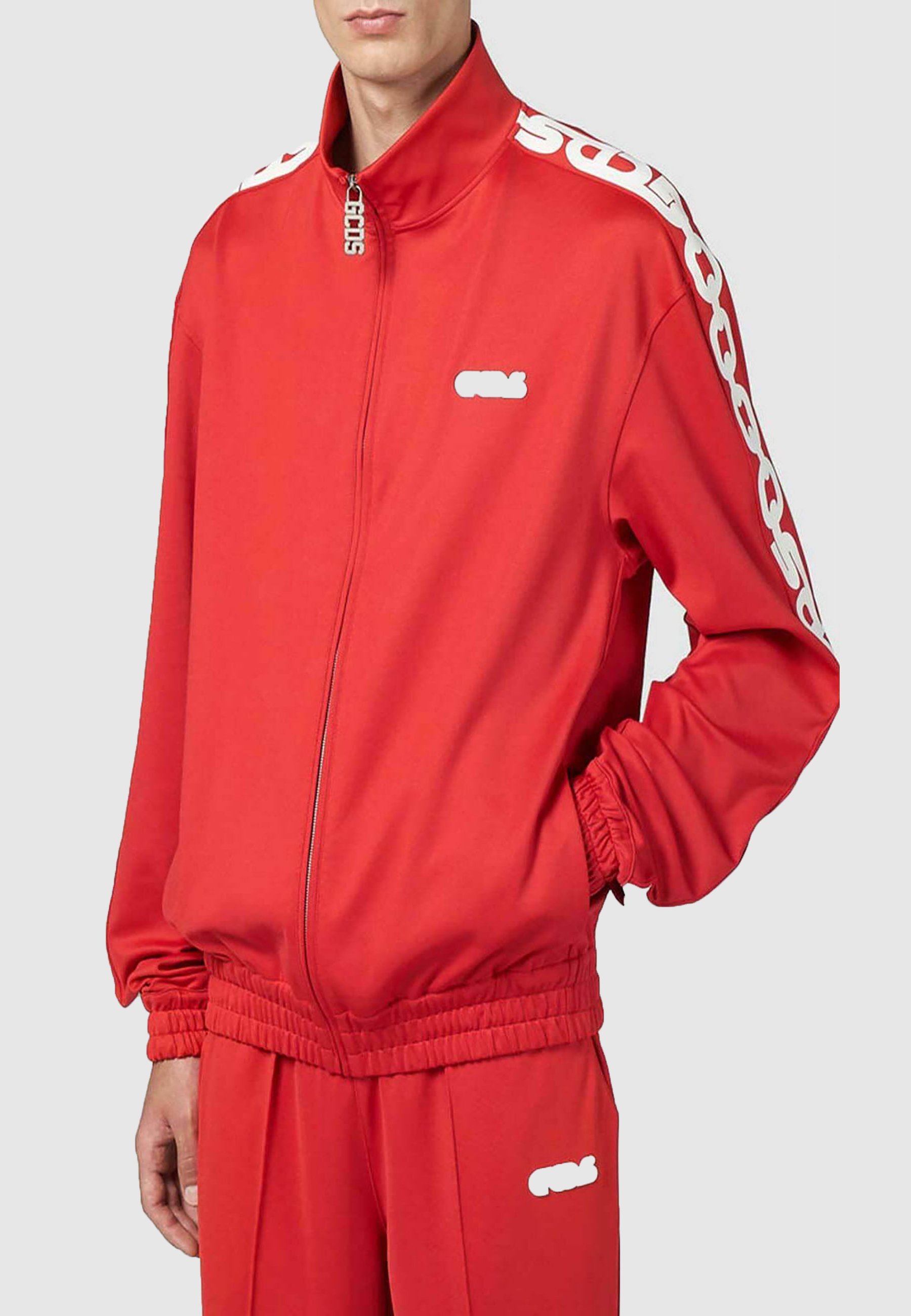 GCDS Sudadera con cremallera - rojo - Zalando.es