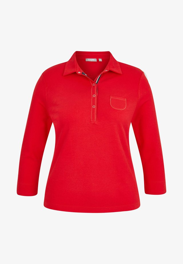 Rote Poloshirts Fur Damen Upgrade Fur Den Kleiderschrank Zalando