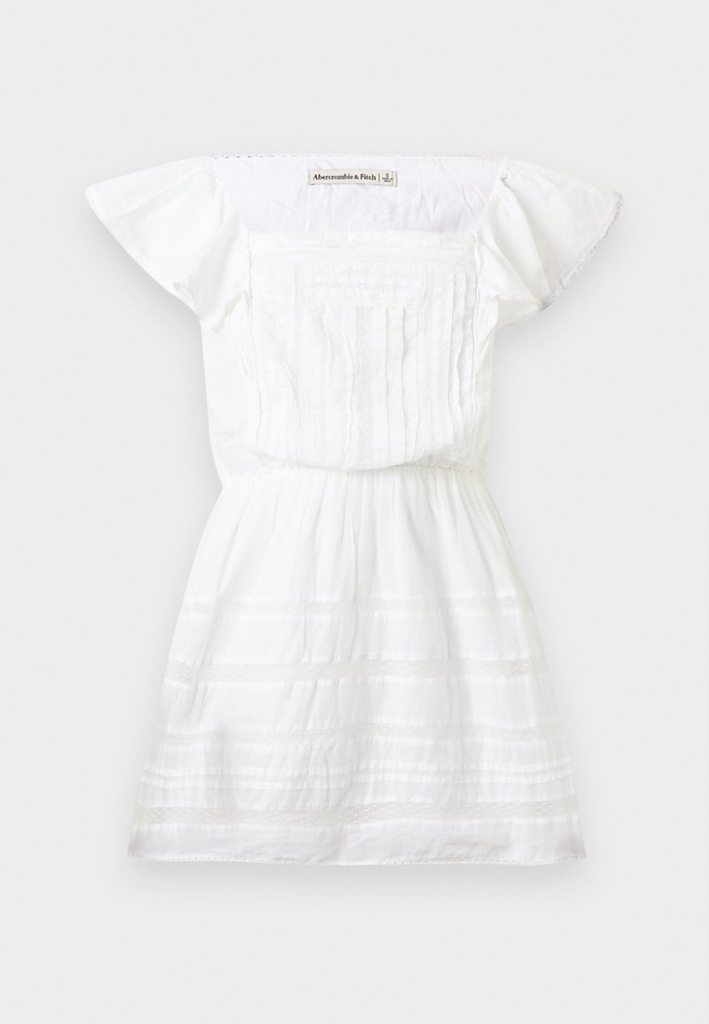 Abercrombie & Fitch BOHO - Freizeitkleid - white/weiß - Zalando.at