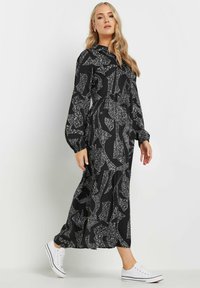 Long Tall Sally TIERED SMOCK  - Vestito lungo - black