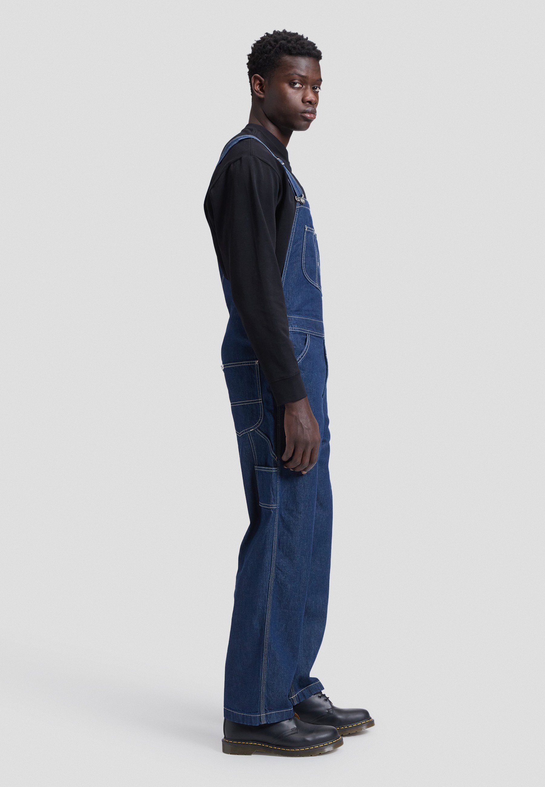 Lee LEE BIB OVERALL - Workwear Jeans - rinse/rinsed denim