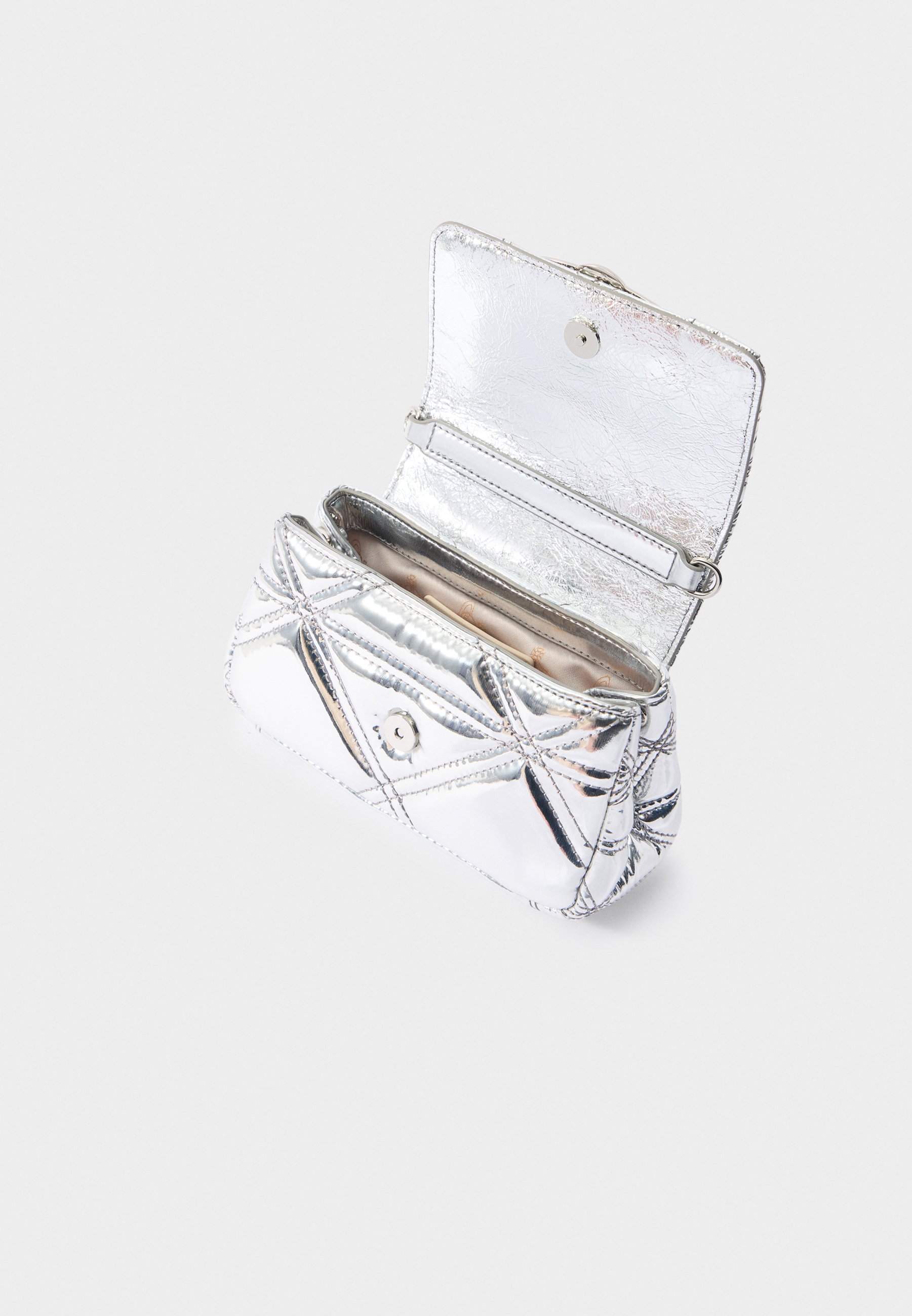 Vivienne Westwood HAZEL SMALL - Handbag - silver/silver-coloured