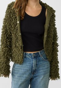 Stradivarius Vest - khaki