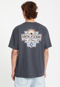 TEE  - Camiseta estampada - heather black