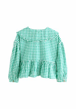 Next REGULAR FIT CHECK  - Chemisier - green