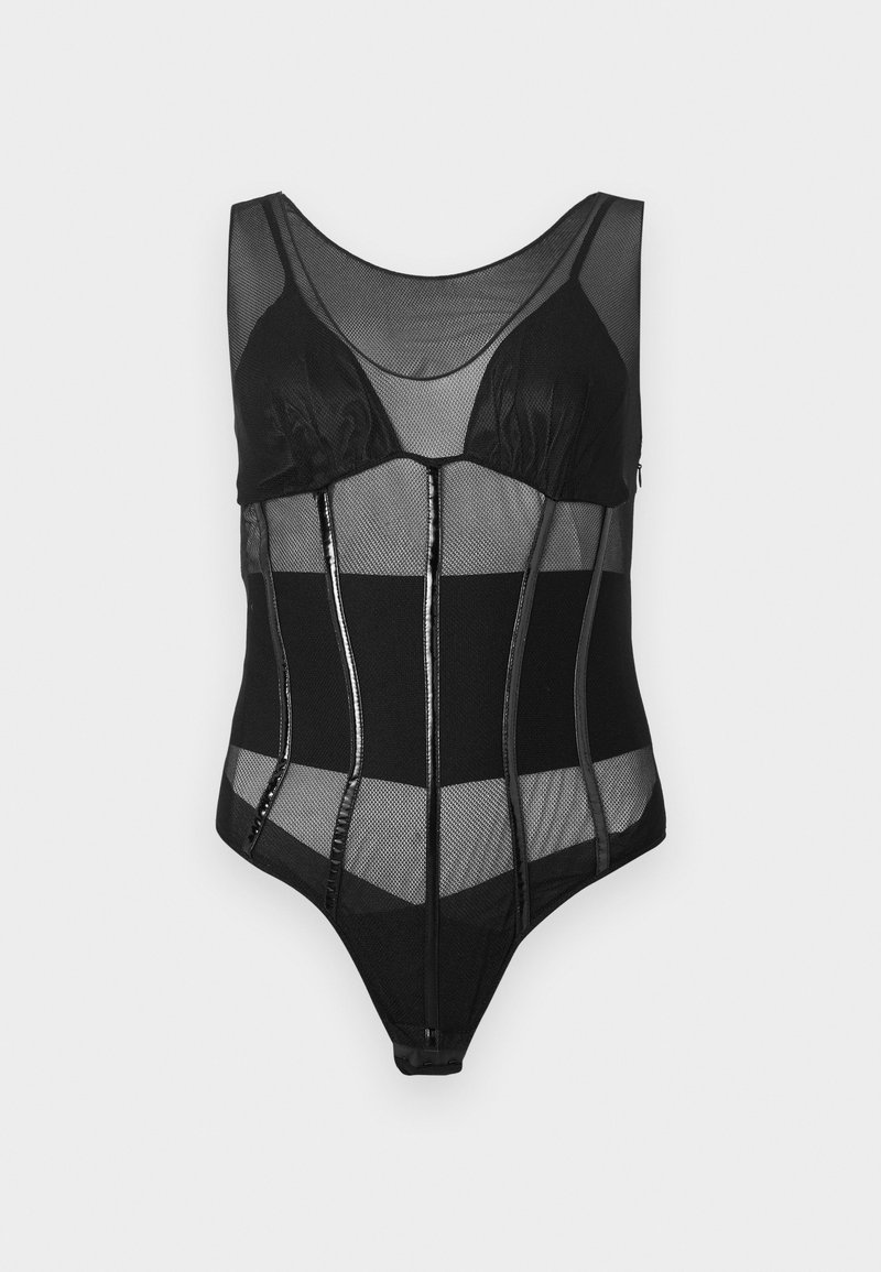 Elisabetta Franchi Body zwart Elisabetta Franchi Body zwart