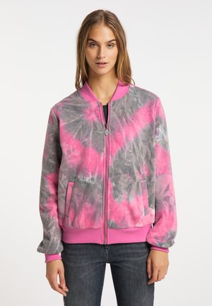 MYMO ROCKS UCY - Kardigan - pink blau