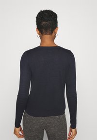 ONLY Stickad tröja - dark blue