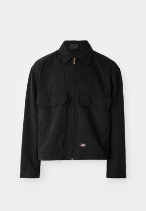 Dickies FORT SMITH TRUCKER - Giacca di jeans - black