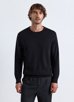 Calliope, MAGLIA TINTA UNITA - Maglione - nero ultrablack