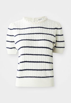 MADIE MARINIERE - T-shirt print - ecru