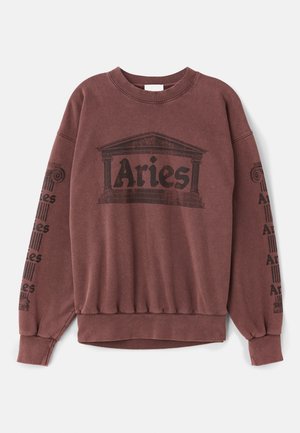 AGED ANCIENT COLUMN UNISEX - Sweatshirt - burgundy