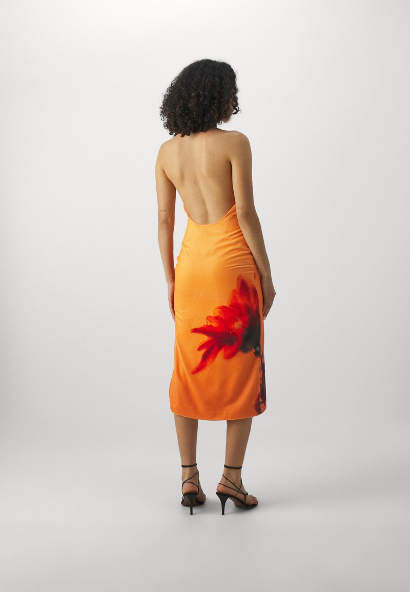 open lace back dress Amazon.com: Floor Length Knotted Dress in Red Ochre by Stine Goya : Clothing,  Shoes & Jewelry
