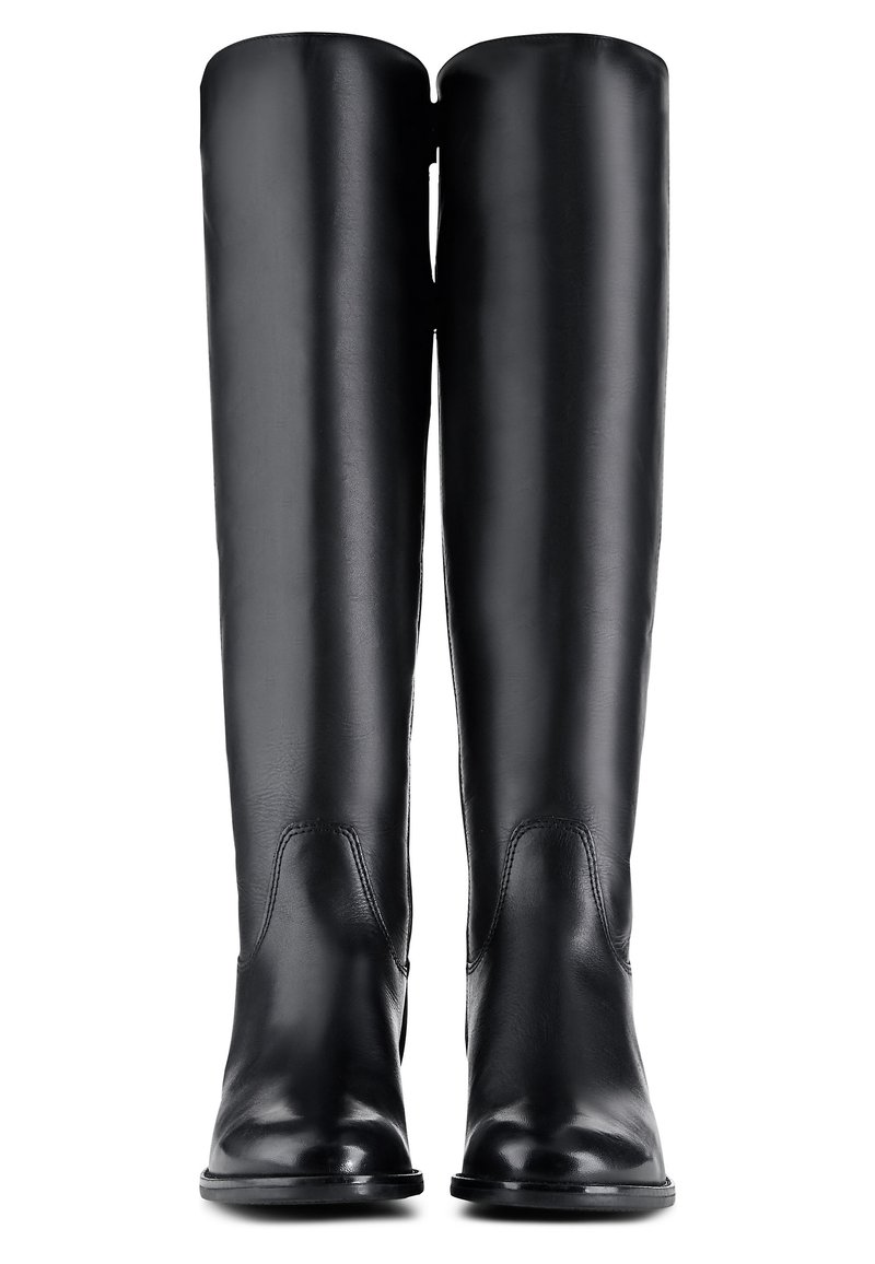 Damen Klassische Stiefel | COX Overknees schwarz - ZL22150 Damen Klassische Stiefel | COX Overknees schwarz - ZL22150