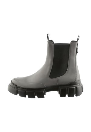 Platform ankle boots - iron