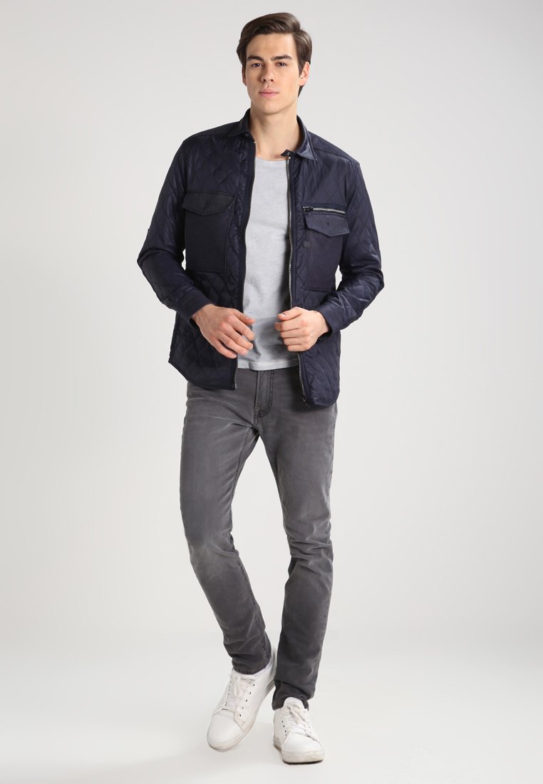 Lee LUKE Jeans slim fit black lead Zalando.no Lee LUKE - Jeans slim fit - black lead