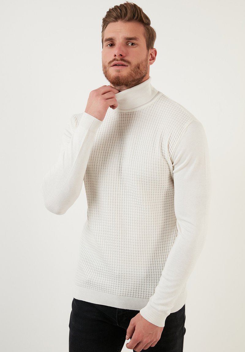 Buratti REGULAR FIT - Džemper - ecru