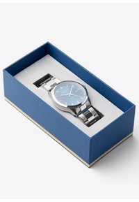 Carlheim Montre à aiguilles - silver coloured blue