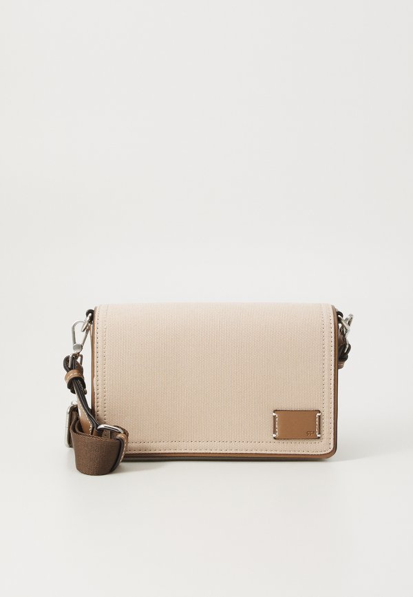 CROSSBODY BAG  - Cross body bag - natural color3