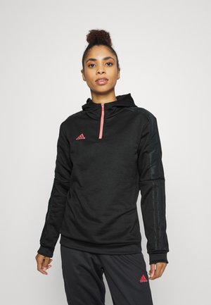 TIRO HOODY - Luvtröja - black