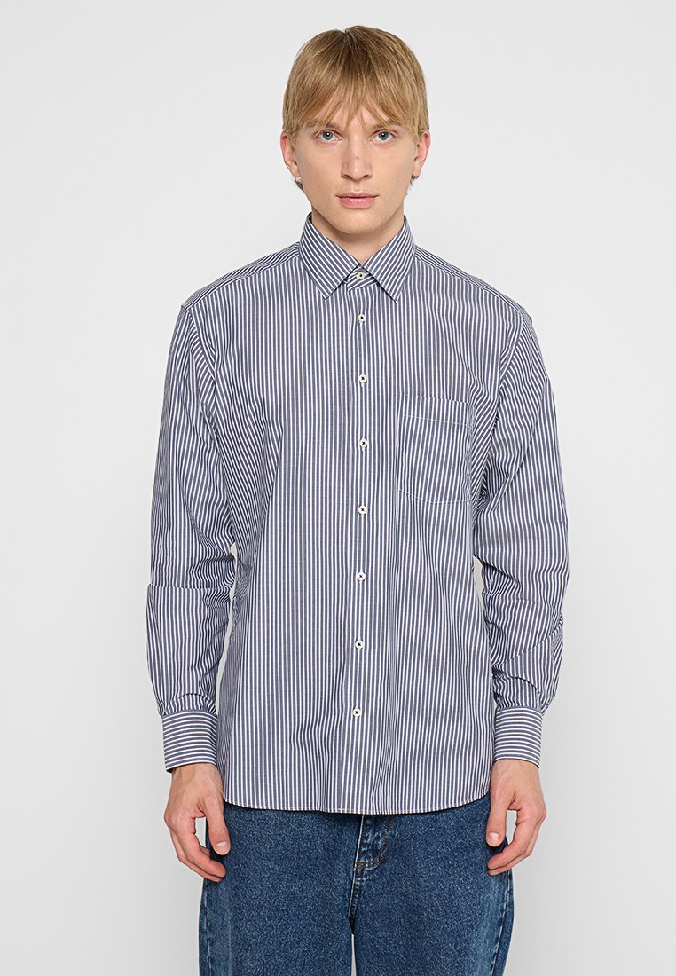 Eterna Overhemd donkerblauw Eterna Overhemd donkerblauw