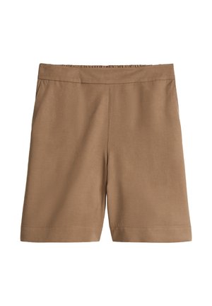 Marc O'Polo, SHORTS, PULL ON, ELASTIC WAISTMAND, FRENCH POCKETS - Shorts - burnt brown
