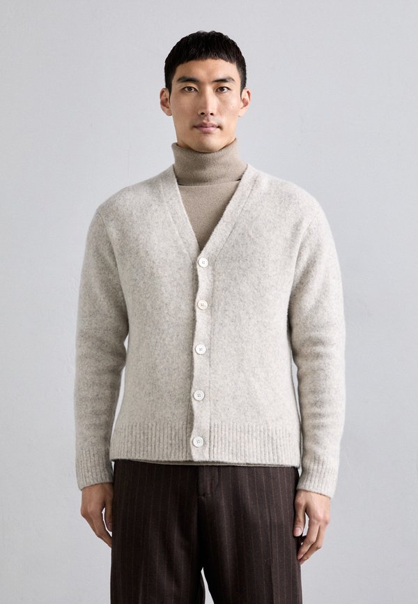 JOHN CARDIGAN - Strickjacke - beige