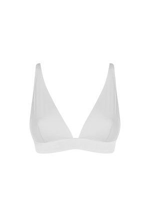 Wolford BEAUTY COTTON - Trekants-bh'er - pearl