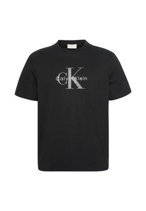 Calvin Klein Jeans, HERO MONOLOGO TEE - T-shirt print - black