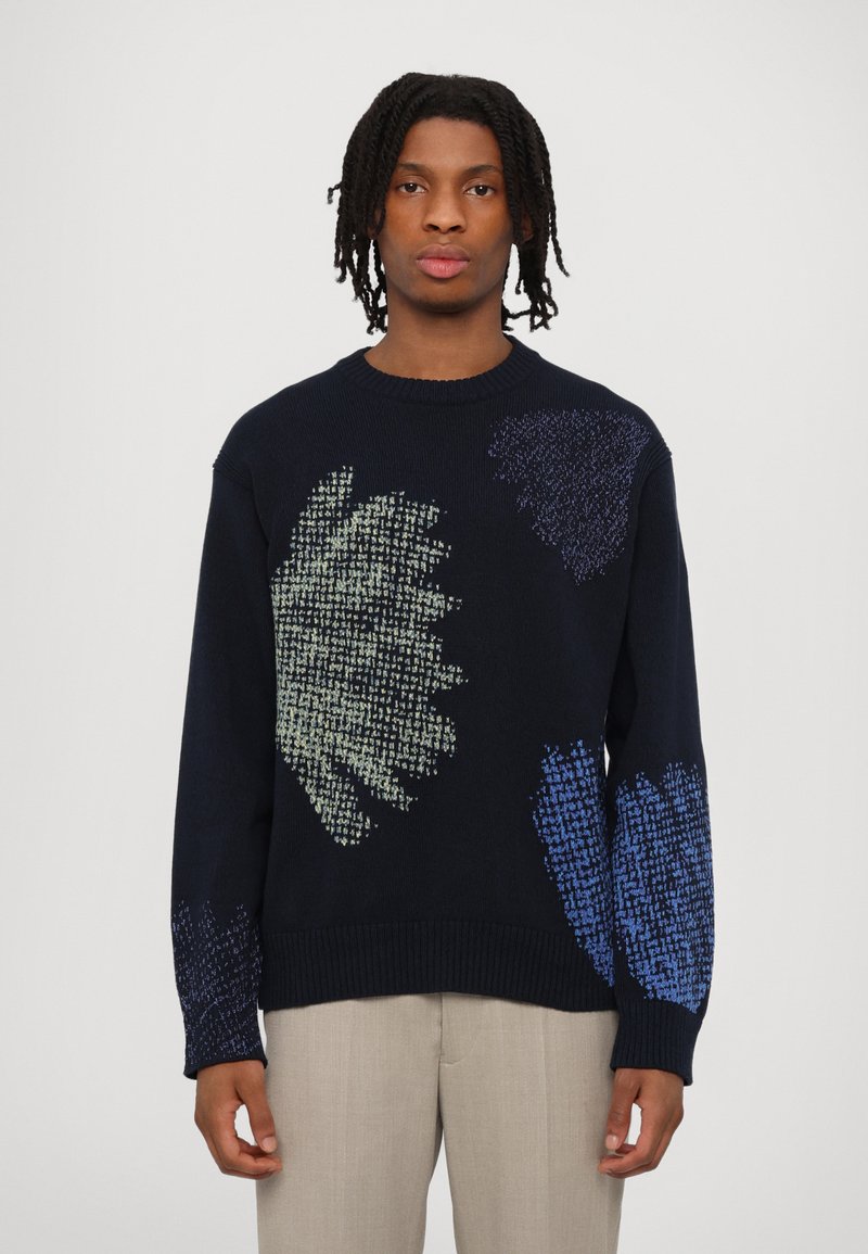 PS Paul Smith - CREW NECK - Jumper - very dark navy, Enlarge