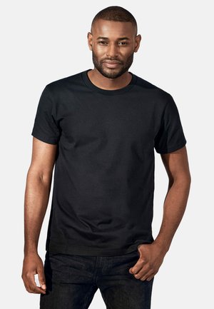 CREW-NECK REGULAR - Basic T-shirt - black