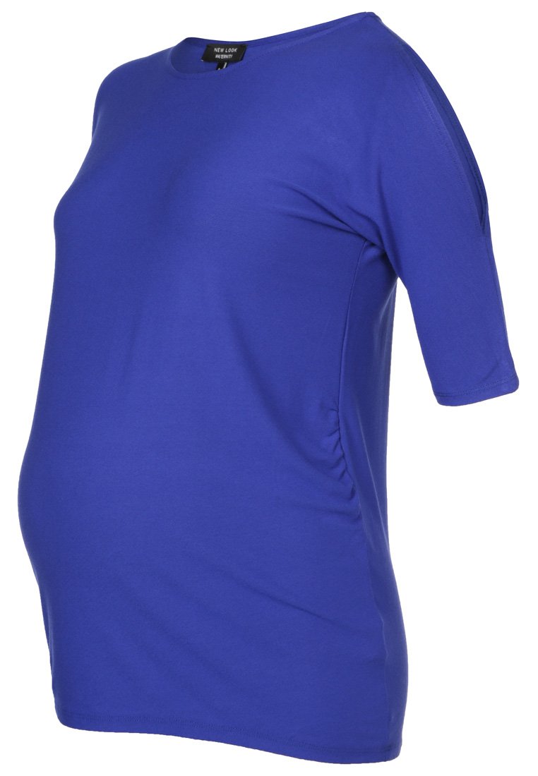 New Look Maternity T-shirt basic koningsblauw