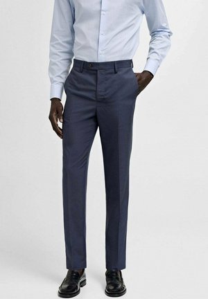 Mango Broek - dark blue