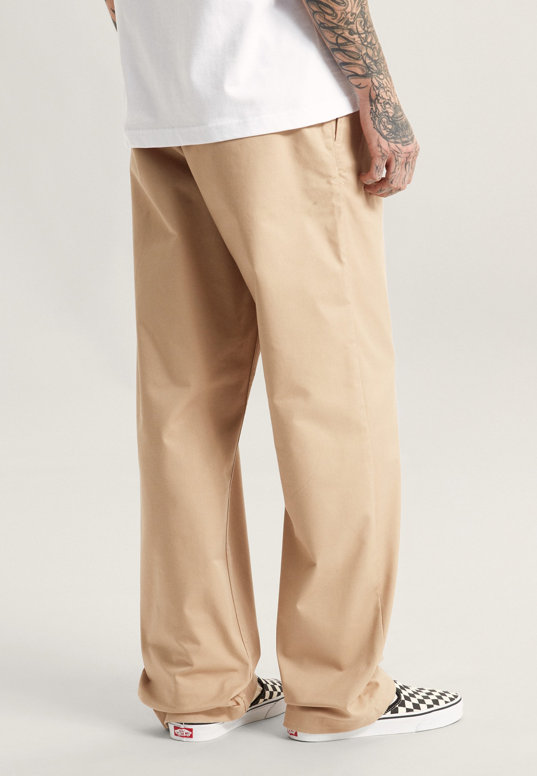 Vans AUTHENTIC LOOSE - Trousers - light brown/tan - Zalando.ie