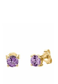 DIAMANT L'ÉTERNEL AMETHYST - Naušnice - yellow gold-coloured