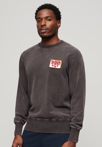 Superdry & Co MECHANIC FIT  czarny
