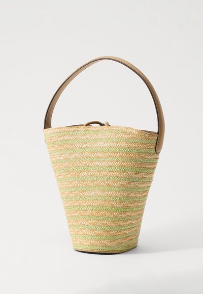 Cult Gaia FREDDIE SHOULDER - Sac à main - honeydew multi