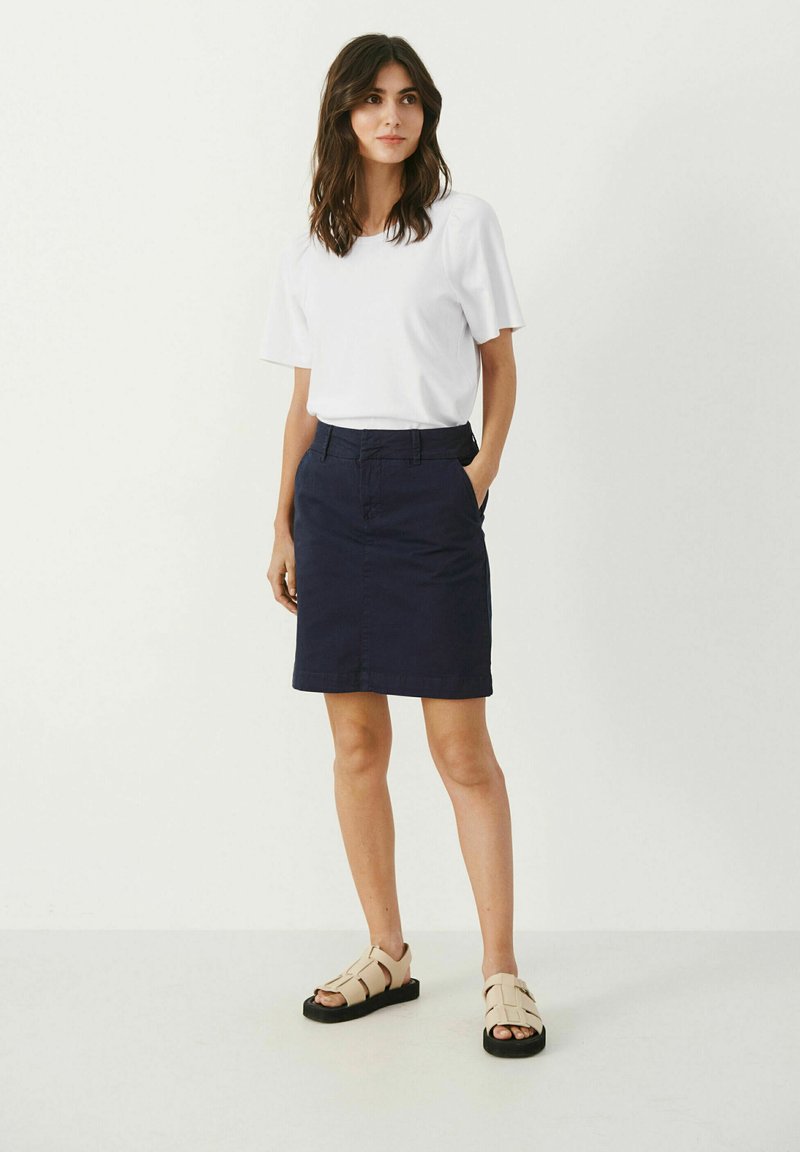 Part Two Kokerrok donkerblauw