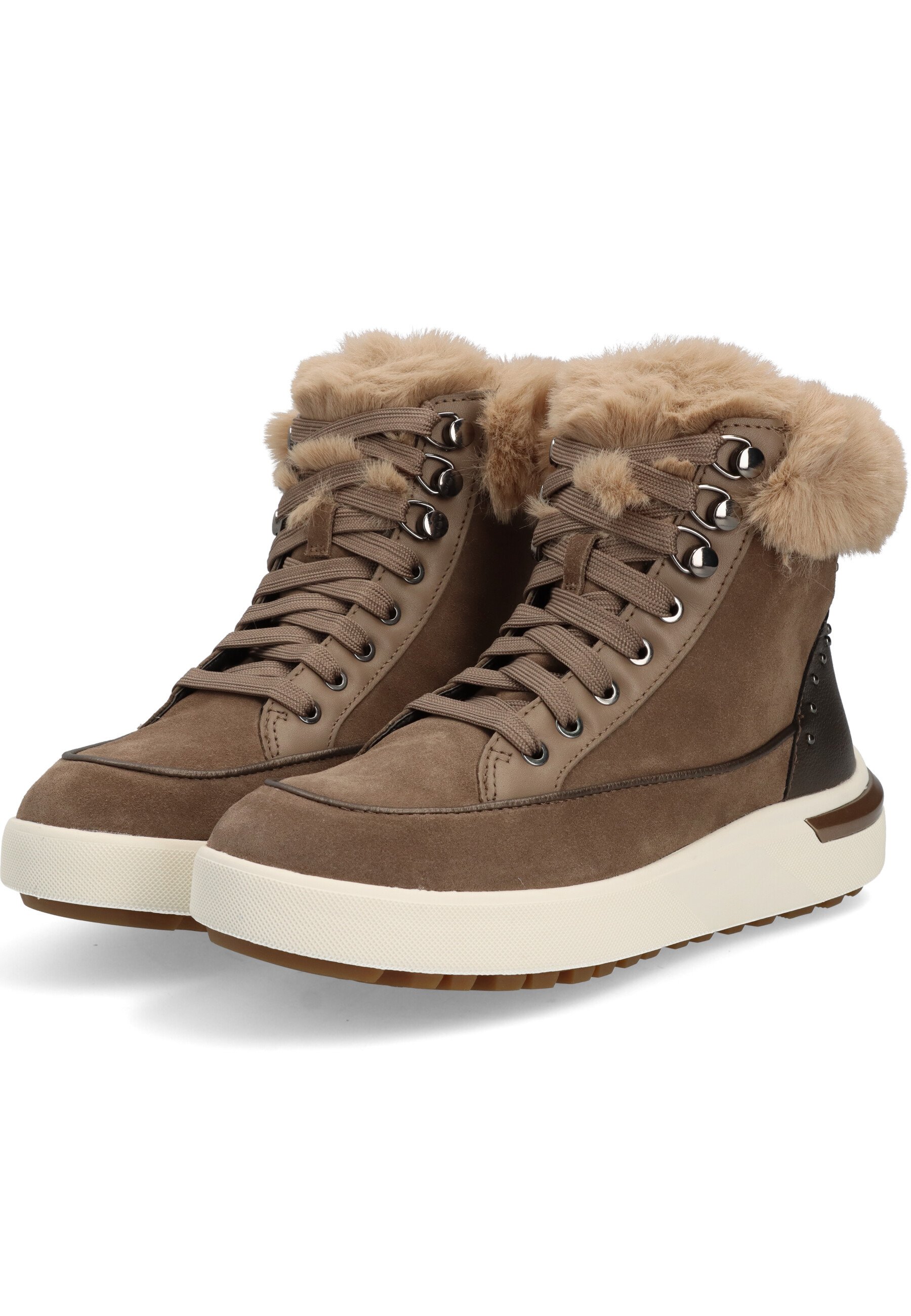 Geox Botas para la nieve - taupe/marrón topo - Zalando.es
