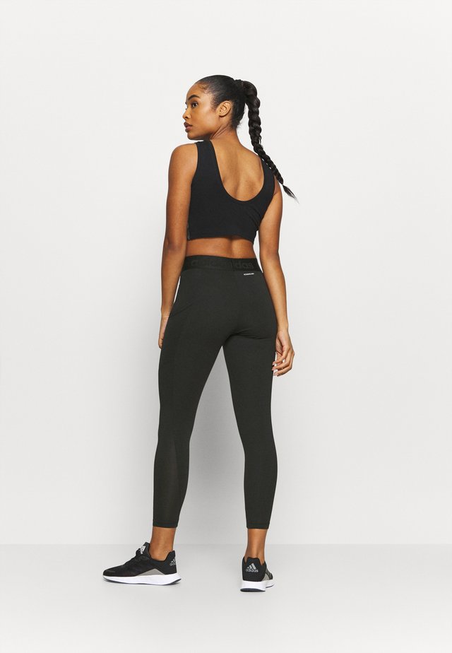 Tights - black/white