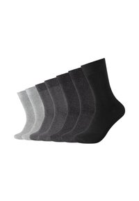 Unselected, dark grey mix
