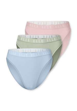 3-PACK LEG LOGO - Slip - rose light green light blue