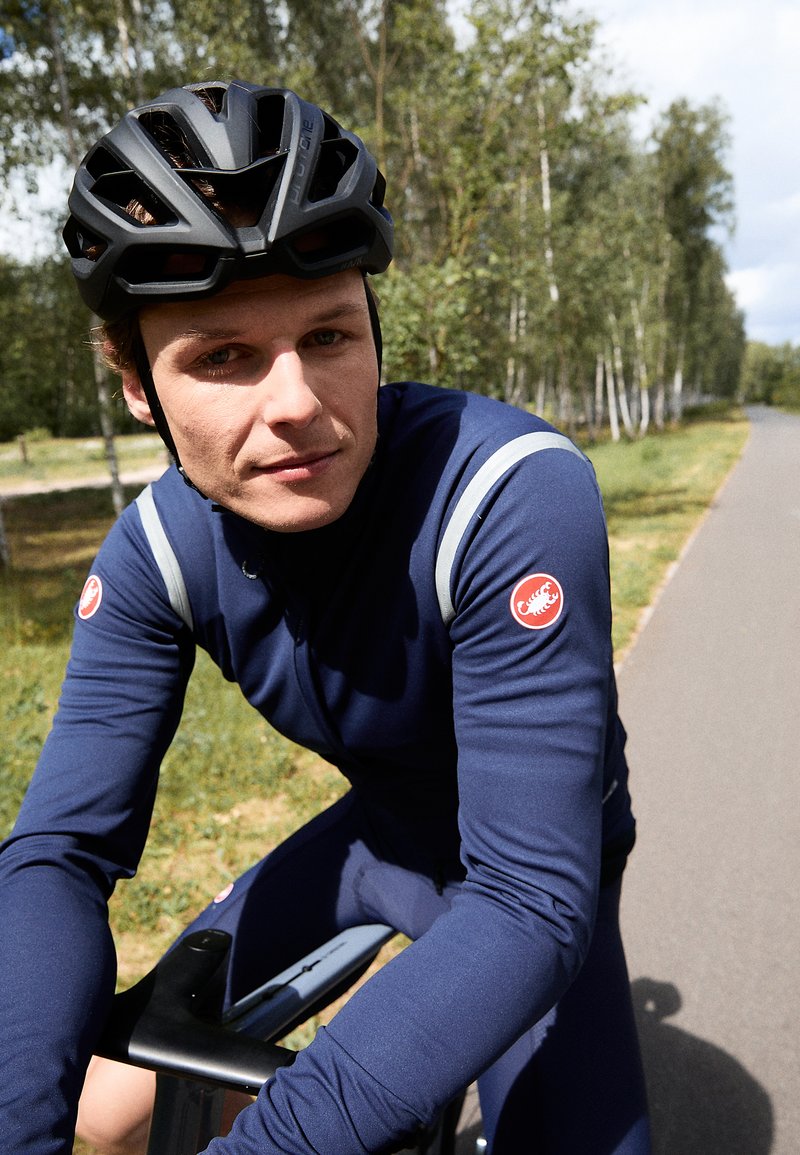 Castelli PERFETTO ROS JACKET Maglia da ciclista belgian blue