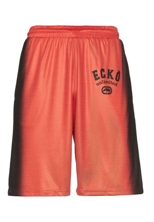 ecko unltd. FADED SOCCER - Shorts - red black